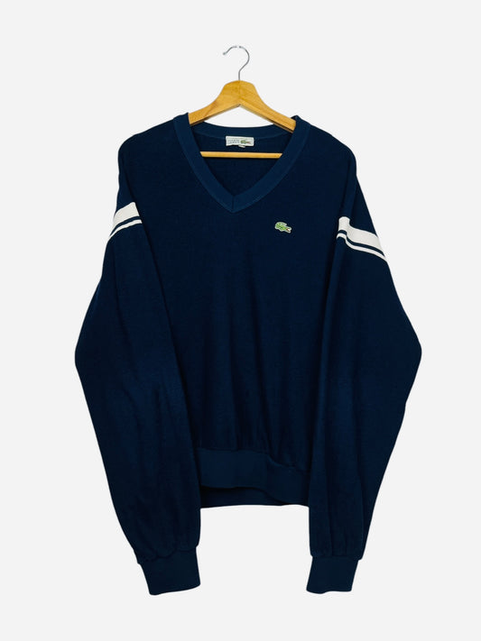 Sweat Pull Crewneck Lacoste Vintage Bleu Marine - L (B150)